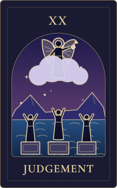 Judgement from the Phyra Classic tarot deck